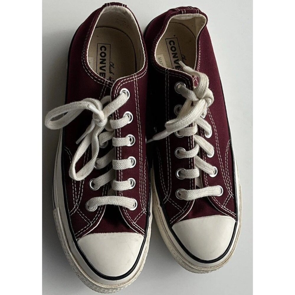 CONVERSE CHUCK TAYLOR 70 LOW UNDERCOVER Men’s 6 Women’s 8 Burgundy Low Top